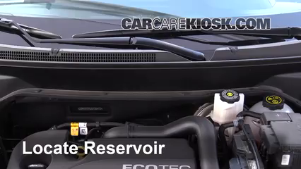2018 Chevrolet Equinox LS 1.5L 4 Cyl. Turbo Líquido limpiaparabrisas Agregar líquido